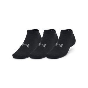 UNDER ARMOUR-UA Essential Low Cut 3pk-BLK Černá 36/41