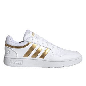 ADIDAS-Hoops 3.0 cloud white/cloud white/matt gold Bílá 41 1/3