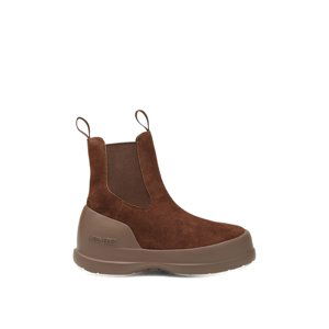 MOON BOOT-MB LUNA CHELSEA SUEDE -M004 BROWN Hnědá 42