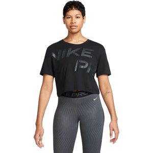 NIKE-W NK Pro GRX SS-FQ4985-010-BLACK/WHITE Černá S