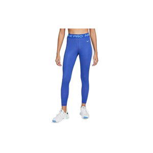 NIKE-W PRO DF MR 7/8 TIGHT AOP-FN4154-405-HYPER ROYAL Modrá XS