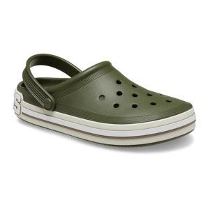 CROCS-Crocband Off Court Logo Clog army green Zelená 39/40