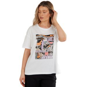 FUNDANGO-Nissa T-shirt-100-white Bílá M