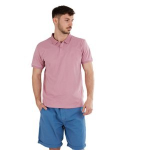 FUNDANGO-Incognito Mono Poloshirt-345-raspberry Růžová XL