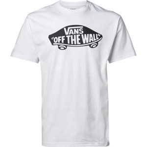 VANS-OFF THE WALL BOARD TEE-VN000FSA B White Bílá XL