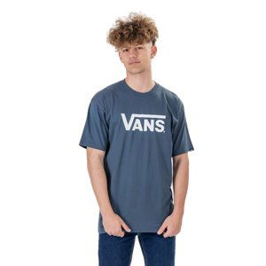 VANS-CLASSIC  TEE-B INDIGO-MARSHMALLOW Modrá M