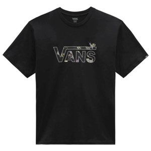 VANS-SNAIL TRAIL TEE-B Black Černá XXL