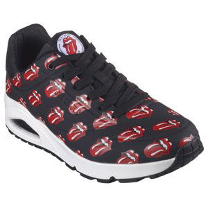 SKECHERS-Uno Say It Loud black/red Černá 41