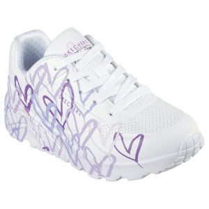 SKECHERS-Uno Spread The Love white/multi purple Bílá 42