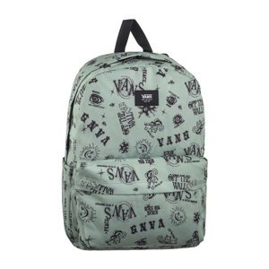 VANS-Old Skool Backpack Green Zelená 22L