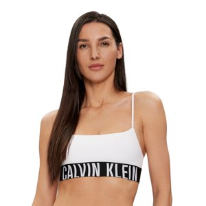 CALVIN KLEIN-UNLINED BRALETTE-WHITE Bílá XL