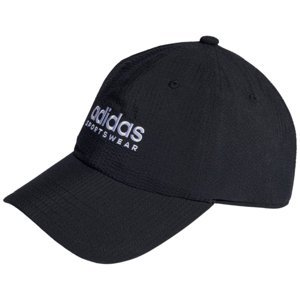 ADIDAS-DAD CAP SEERSUC BLACK/WHITE Černá 56,8/61,5cm
