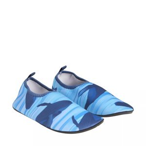 COLOR KIDS-Swim Shoes AOP, azure blue Modrá 26/27