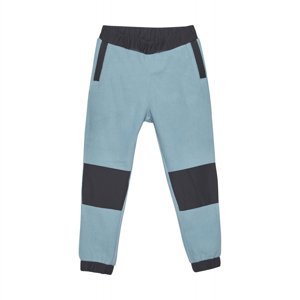 COLOR KIDS-Fleece Pants, stone blue Modrá