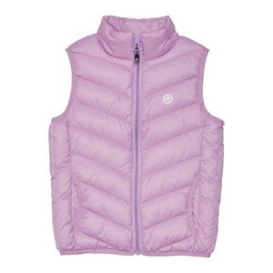 COLOR KIDS-Waistcoat Quilted - Packable, violet tulle Fialová XL