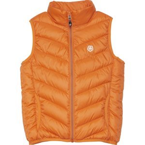 COLOR KIDS-Waistcoat Quilted - Packable, orange Oranžová
