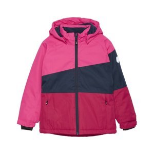 COLOR KIDS-Ski Jacket - Colorblock, fuchsia purple Růžová XL