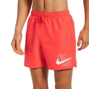 NIKE SWIM-Logo Lap 5 inch-631- Bright Crimson Červená XXL