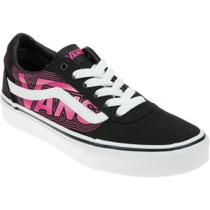 VANS-MY Ward Glow Vans Neon pink/black Černá