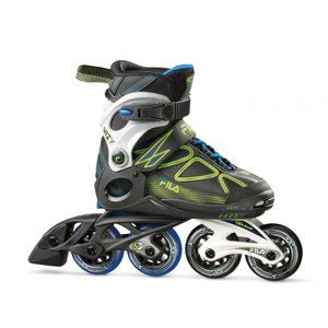 FILA SKATES-WIZY BLACK/LIME/LGHTBLUE Šedá 35/38 2020