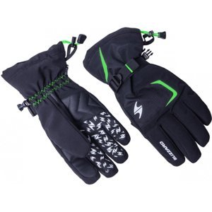 BLIZZARD-Reflex ski gloves, black/green Černá 11