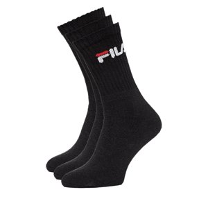 FILA-F9505 SOCKS 3-PACK 200-Black Černá 43/46