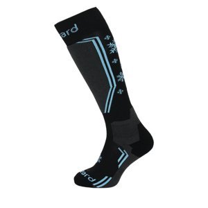 BLIZZARD-Viva Warm ski socks, black/grey/blue Černá 39/42