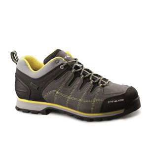 TREZETA-HURRICANE EVO LOW WP GREY-YELL Šedá 45,5