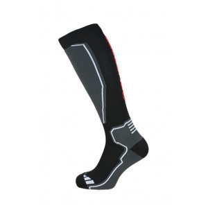 BLIZZARD-Compress 85 ski socks, black/grey Černá 35/38