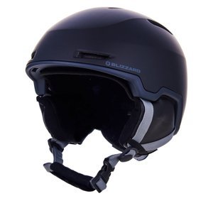 BLIZZARD-Viper ski helmet, black matt/grey matt 20 Černá 55/59 cm 20/21