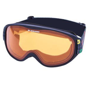 BLIZZARD-Ski Gog. 929 DAO, black, amber1 Černá UNI