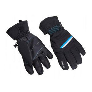 BLIZZARD-Viva Plose ski gloves, black/white/turquoise 20 Černá 7