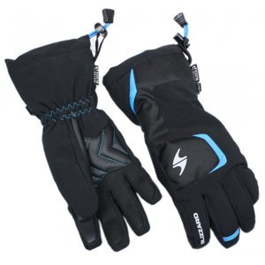 BLIZZARD-Reflex junior ski gloves, black/blue Černá 4