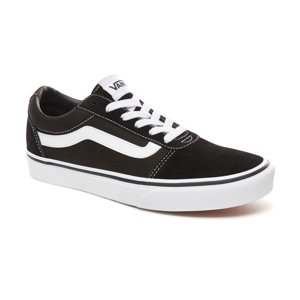 VANS-WM Ward-(SUEDE/CANVAS)BLACK/WHITE Černá 38