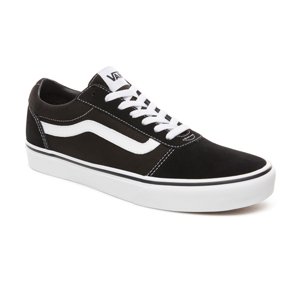 VANS-MN Ward-(Suede Canvas) black/whit Černá 46