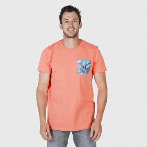 BRUNOTTI-Axle-Pkt-AO  Mens T-shirt-0037-Bright Coral Oranžová XXL