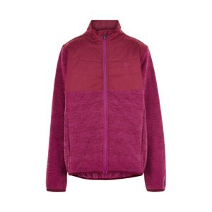 COLOR KIDS-Fleece jacket w/Solid Effect -Beet Red Růžová 152