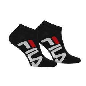 FILA-F9199 SOCKS 2-PACK-200 BLACK Černá 35/38