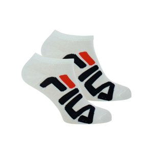 FILA-F9199 SOCKS 2-PACK-300 WHITE Bílá 35/38