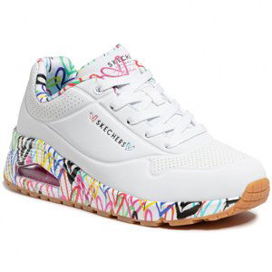 SKECHERS-Uno Loving Love white Bílá 39