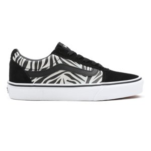 VANS-WM Ward MTLC ZBR black/white Černá 37