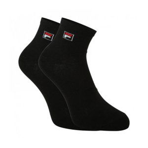 FILA-F9303 SOCKS QUARTER PLAIN 3 PACK-200 BLACK Černá 39/42