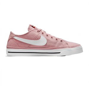 NIKE-WMNS Court Legacy Canvas pink glaze/black/team orange/white Růžová 39