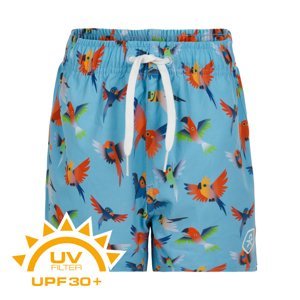 COLOR KIDS-Swim shorts short AOP UPF 30+ Blue Fish Modrá 140