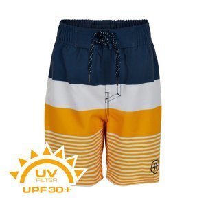 COLOR KIDS-Swim shorts stripes UPF 30+ Saffron Modrá 152