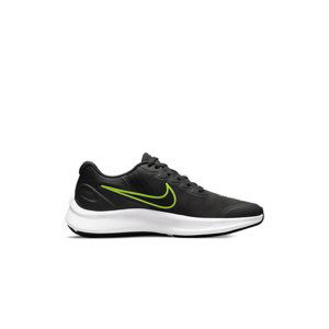 NIKE-Star Runner 3 anthracite/green/black 2776 Černá 36,5