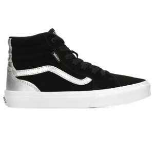 VANS-MY Filmore HI (Suede/Metallic) black/silver Černá 36