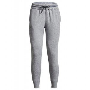 UNDER ARMOUR-Rival Fleece Mesh Pant-GRY Šedá L