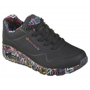 SKECHERS-Uno Loving Love black Černá 36