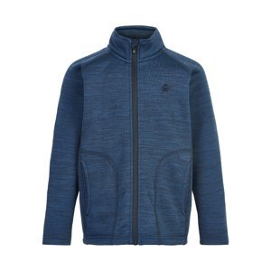 COLOR KIDS-BOYS Fleece jacket, melange,dark blue Modrá 122